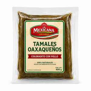 Mole Coloradito Tamales         2Pieces / 8.5 oz / 240 g
